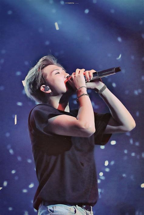 bts rm on stage